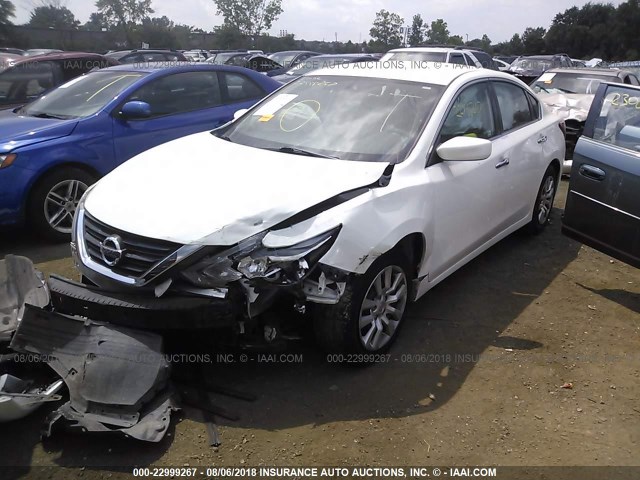 1N4AL3AP2GN337619 - 2016 NISSAN ALTIMA 2.5/S/SV/SL/SR WHITE photo 2