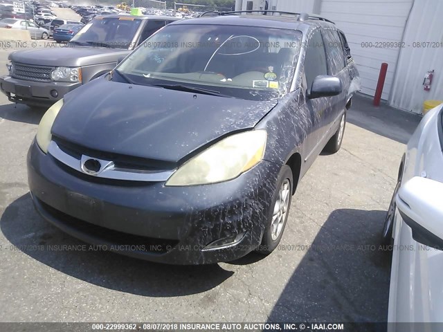 5TDBA22C06S070922 - 2006 TOYOTA SIENNA XLE/XLE LIMITED BLUE photo 2