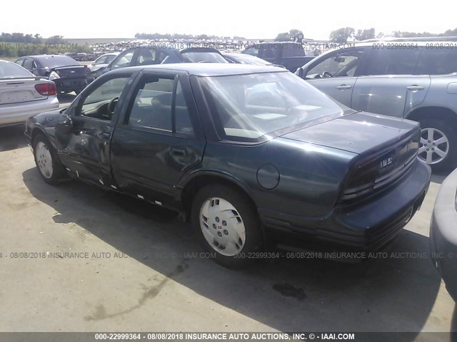 1G3WH52M1VF314762 - 1997 OLDSMOBILE CUTLASS SUPREME SL 绿色 照片 3