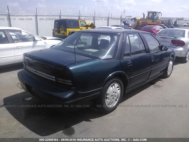1G3WH52M1VF314762 - 1997 OLDSMOBILE CUTLASS SUPREME SL 绿色 照片 4