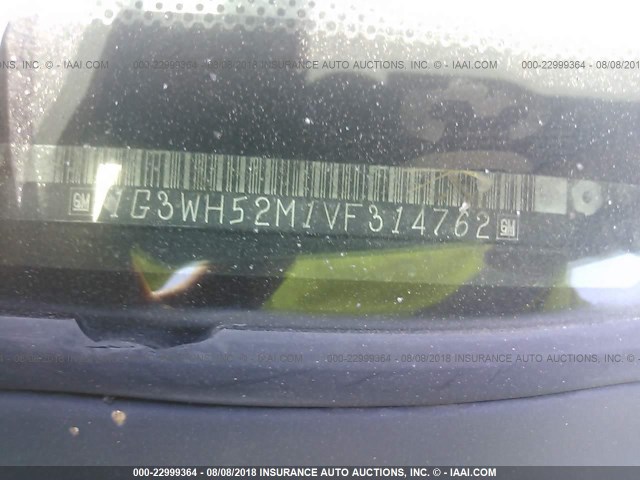 1G3WH52M1VF314762 - 1997 OLDSMOBILE CUTLASS SUPREME SL 绿色 照片 9