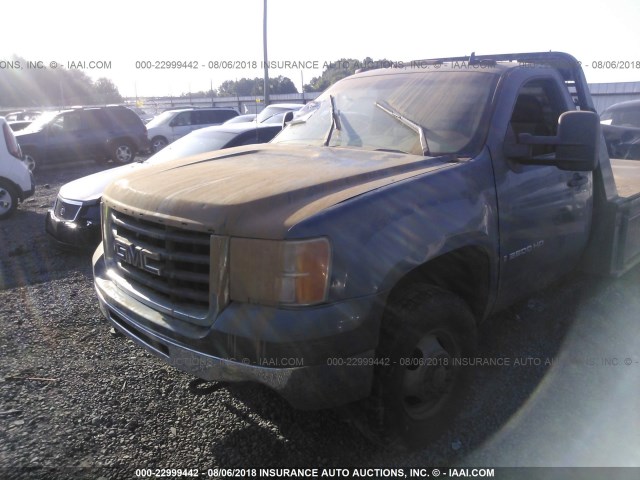 1GDJK34K57E558561 - 2007 GMC NEW SIERRA K3500 TEAL photo 2