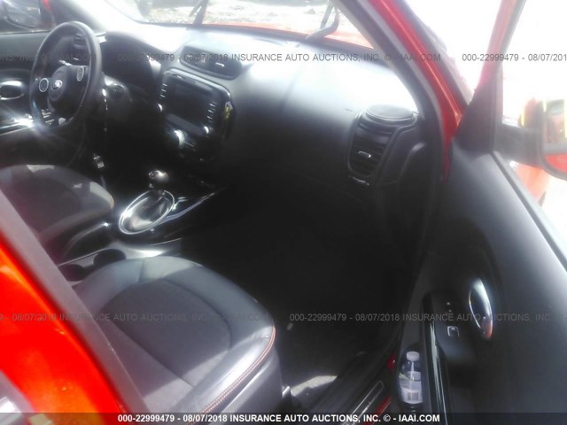 KNDJX3AA7H7449185 - 2017 KIA SOUL ! RED photo 5