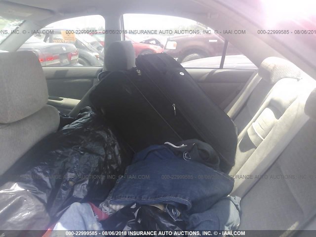 JTDBE32K530180753 - 2003 TOYOTA CAMRY LE/XLE RED photo 8