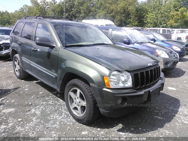 1J8GR48K77C692471 - 2007 JEEP GRAND CHEROKEE LAREDO/COLUMBIA/FREEDOM 绿色 照片 1