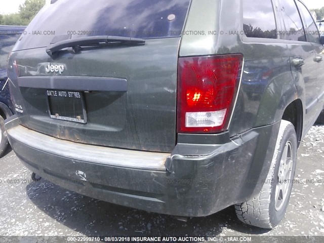 1J8GR48K77C692471 - 2007 JEEP GRAND CHEROKEE LAREDO/COLUMBIA/FREEDOM 绿色 照片 6