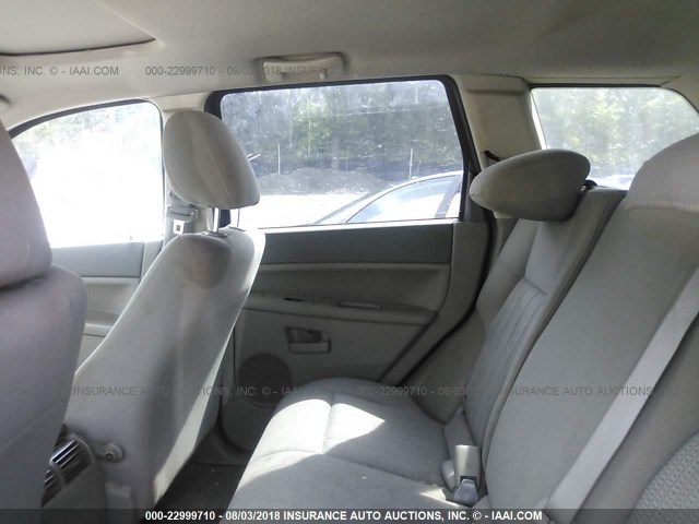 1J8GR48K77C692471 - 2007 JEEP GRAND CHEROKEE LAREDO/COLUMBIA/FREEDOM 绿色 照片 8