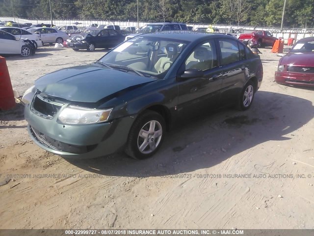 1G8AJ55F86Z167779 - 2006 SATURN ION LEVEL 2 GREEN photo 2