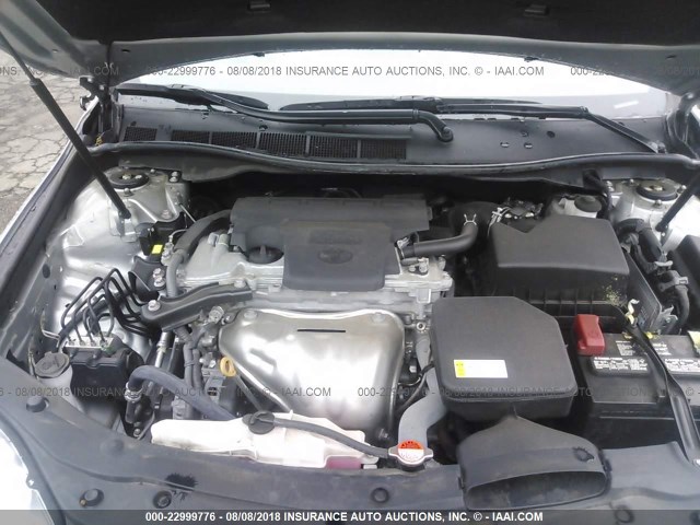 4T4BF1FK1GR549961 - 2016 TOYOTA CAMRY LE/XLE/SE/XSE 银色 照片 10