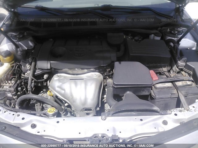 4T1BF3EK0AU091795 - 2010 TOYOTA CAMRY SE/LE/XLE 银色 照片 10
