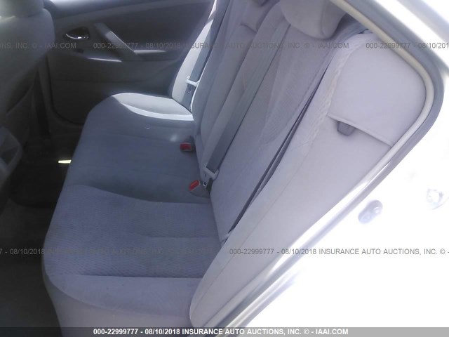 4T1BF3EK0AU091795 - 2010 TOYOTA CAMRY SE/LE/XLE 银色 照片 8