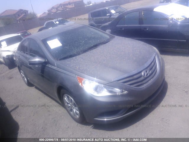 5NPEB4AC1BH088434 - 2011 HYUNDAI SONATA GLS GRAY photo 1