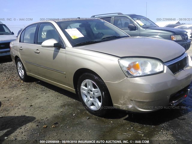 1G1ZT51816F217894 - 2006 CHEVROLET MALIBU LT GOLD photo 1