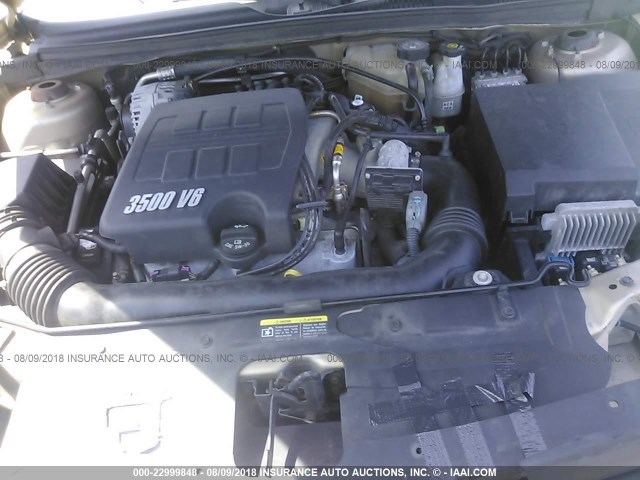 1G1ZT51816F217894 - 2006 CHEVROLET MALIBU LT GOLD photo 10