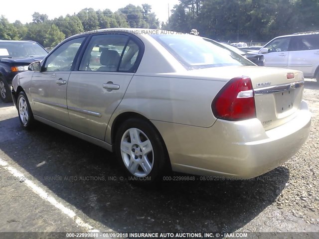 1G1ZT51816F217894 - 2006 CHEVROLET MALIBU LT GOLD photo 3