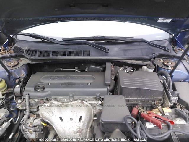 4T1BE46K59U360411 - 2009 TOYOTA CAMRY SE/LE/XLE 蓝色 照片 10