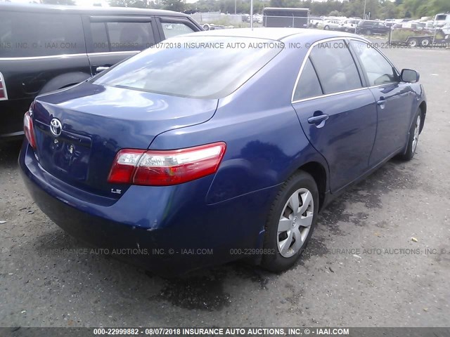 4T1BE46K59U360411 - 2009 TOYOTA CAMRY SE/LE/XLE 蓝色 照片 4