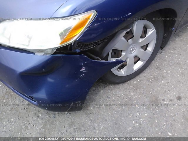 4T1BE46K59U360411 - 2009 TOYOTA CAMRY SE/LE/XLE 蓝色 照片 6
