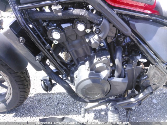 MLHPC5601H5002443 - 2017 HONDA CMX500 RED photo 9