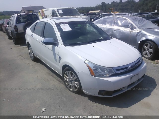 1FAHP35N28W281284 - 2008 FORD FOCUS SE/SEL/SES WHITE photo 1