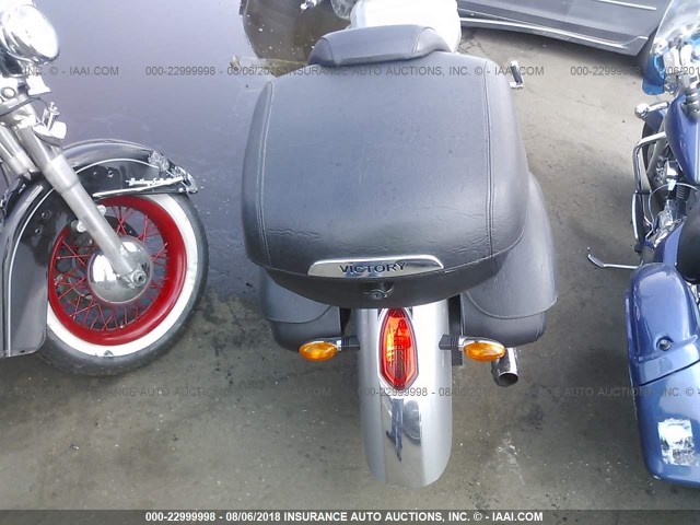 5VPCD26D473007986 - 2007 VICTORY MOTORCYCLES KINGPIN ვერცხლისფერი ფოტო 6