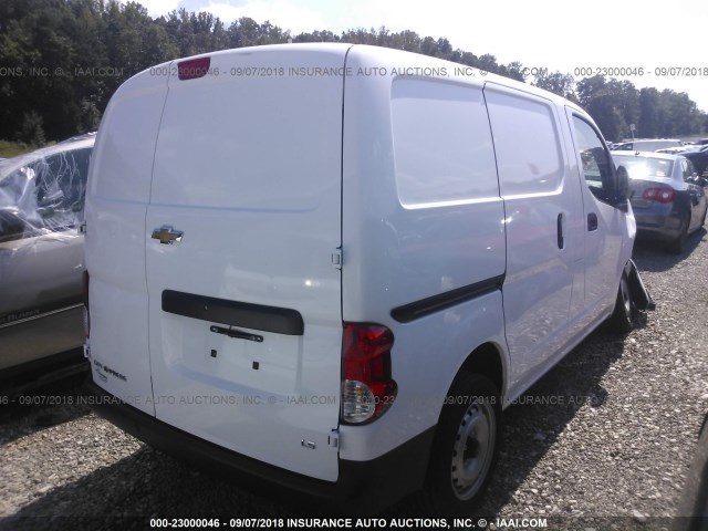 3N63M0YN0HK709126 - 2017 CHEVROLET CITY EXPRESS LS 白色 照片 4