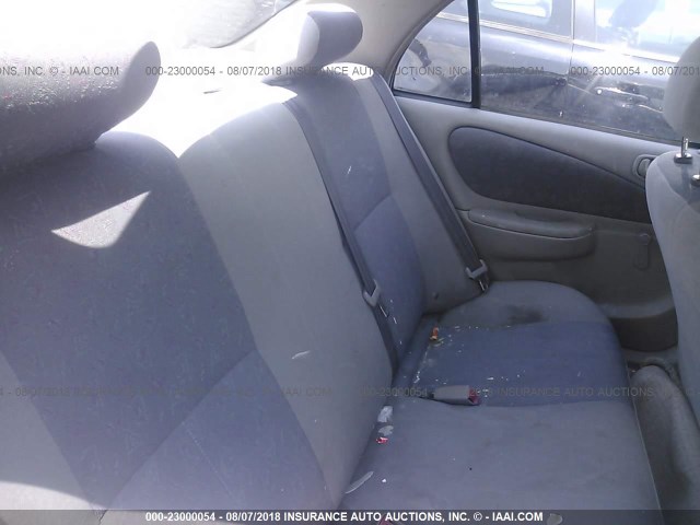 2T1BR12EXYC351657 - 2000 TOYOTA COROLLA VE/CE/LE 灰色 照片 8