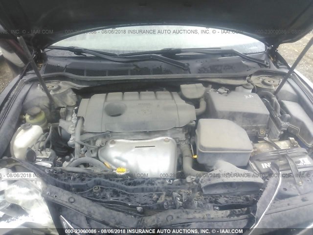 4T4BF3EK8BR173894 - 2011 TOYOTA CAMRY SE/LE/XLE შავი ფოტო 10