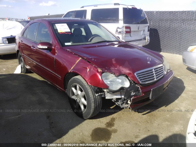 WDBRF61J62F253998 - 2002 MERCEDES-BENZ C 240 MAROON photo 6