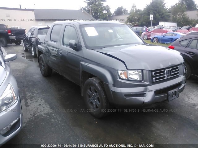 2HJYK16508H525147 - 2008 HONDA RIDGELINE RTL GRAY photo 1