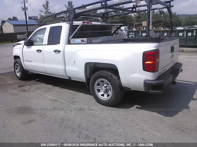 1GCRCNEC9HZ372443 - 2017 CHEVROLET SILVERADO C1500/C1500  LS WHITE photo 3