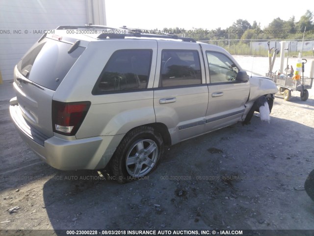 1J8GS48K67C536250 - 2007 JEEP GRAND CHEROKEE LAREDO/COLUMBIA/FREEDOM 银色 照片 4