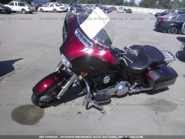 1HD1KRM10EB704909 - 2014 HARLEY-DAVIDSON FLHXS STREET GLIDE SPECIAL RED photo 2