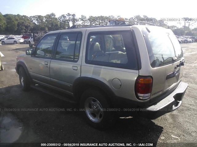 1FMZU62E51UB61392 - 2001 FORD EXPLORER XLS GOLD photo 3