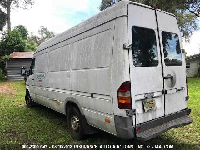 WD2PD743645586565 - 2004 SPRINTER 2500 SPRINTER  WHITE photo 3