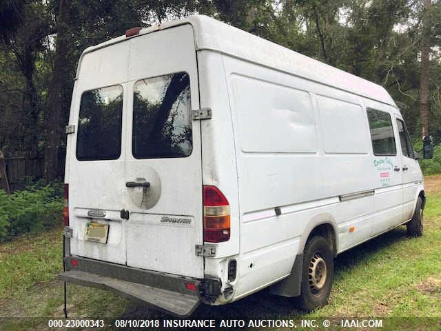 WD2PD743645586565 - 2004 SPRINTER 2500 SPRINTER  WHITE photo 4