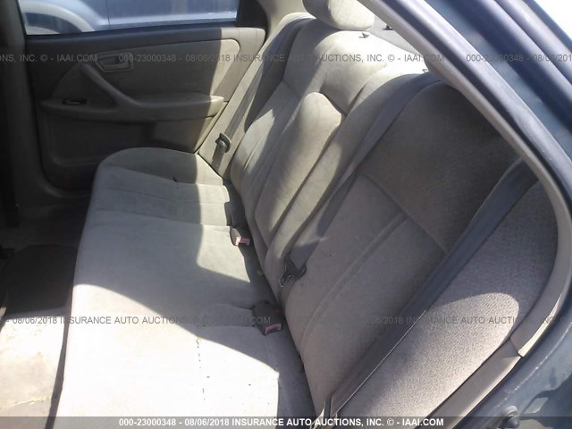 4T1BG22K4YU737054 - 2000 TOYOTA CAMRY CE/LE/XLE 青色 照片 8