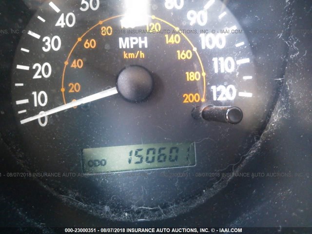 KL1TD66696B673938 - 2006 CHEVROLET AVEO LS SILVER photo 7