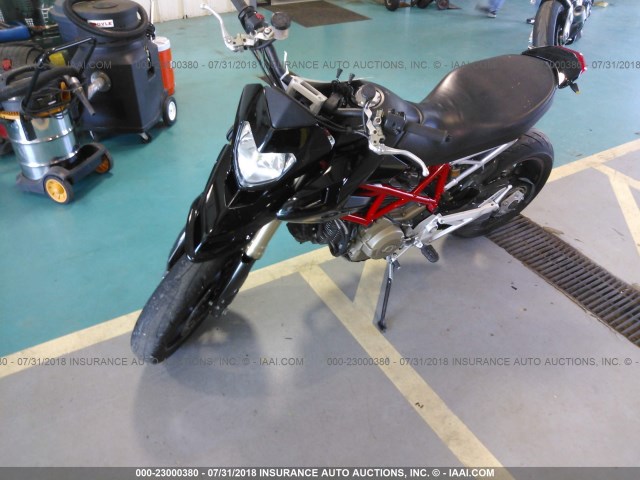 ZDM1YACPX8B005853 - 2008 DUCATI HYPERMOTARD 1100/S BLACK photo 2