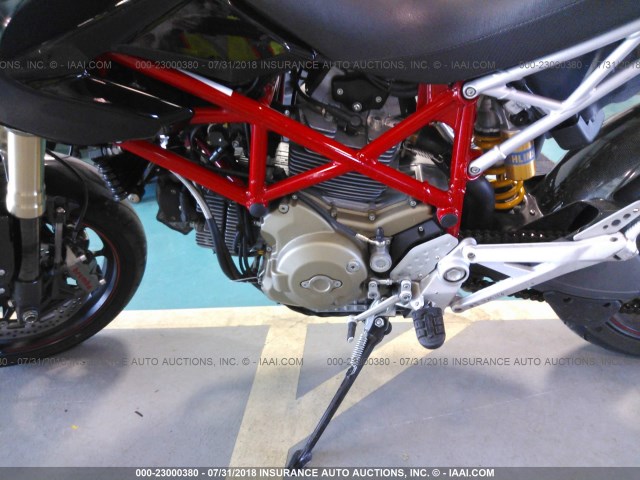 ZDM1YACPX8B005853 - 2008 DUCATI HYPERMOTARD 1100/S BLACK photo 9