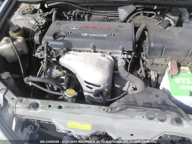 4T1BE32K43U771399 - 2003 TOYOTA CAMRY LE/XLE/SE 银色 照片 10