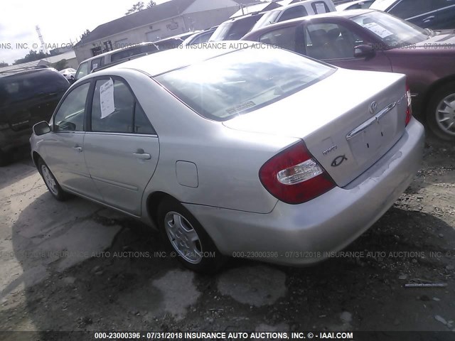 4T1BE32K43U771399 - 2003 TOYOTA CAMRY LE/XLE/SE 银色 照片 3