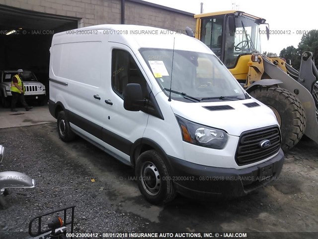 1FTYE1CM9JKA20407 - 2018 FORD TRANSIT T-150 WHITE photo 1