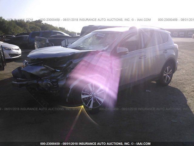 2T3WFREV6JW473772 - 2018 TOYOTA RAV4 ADVENTURE/XLE Gümüş foto 2