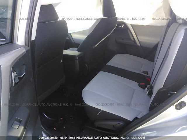 2T3WFREV6JW473772 - 2018 TOYOTA RAV4 ADVENTURE/XLE Gümüş foto 8