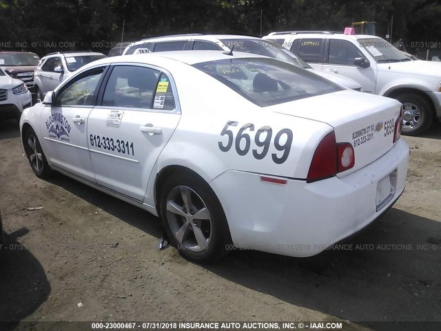 1G1ZC5E11BF382111 - 2011 CHEVROLET MALIBU 1LT 白色 照片 3