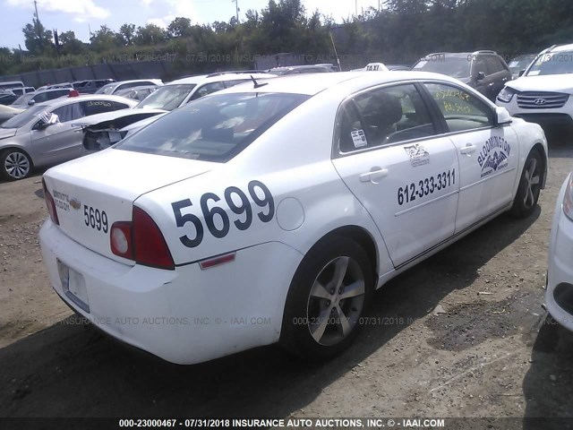 1G1ZC5E11BF382111 - 2011 CHEVROLET MALIBU 1LT 白色 照片 4
