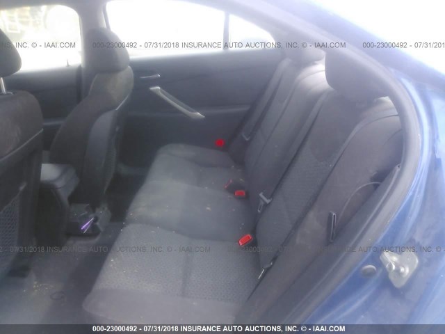 1G2ZF58B274197804 - 2007 PONTIAC G6 VALUE LEADER/BASE BLUE photo 8