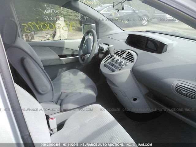 5N1BV28U55N129144 - 2005 NISSAN QUEST S/SE/SL SILVER photo 5