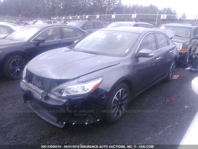 1N4AL3AP6JC236389 - 2018 NISSAN ALTIMA 2.5/S/SV/SL/SR GRAY photo 2